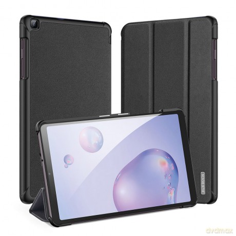 DUX DUCIS Domo składany pokrowiec etui na tablet z funkcją Smart Sleep podstawka Samsung Galaxy Tab A 8.4'' 2020 czarny