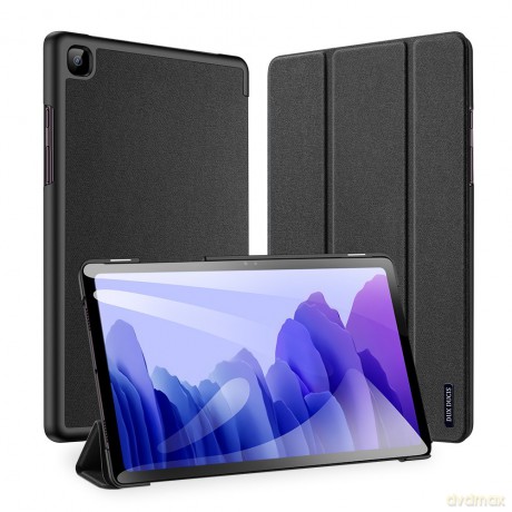 DUX DUCIS Domo składany pokrowiec etui na tablet z funkcją Smart Sleep podstawka Samsung Galaxy Tab A7 10.4'' 2020 czarny