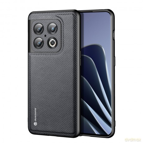 Dux Ducis Fino etui pokrowiec pokryty nylonowym materiałem OnePlus 10 Pro czarny