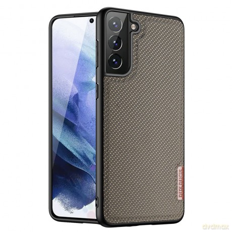 Dux Ducis Fino etui pokrowiec pokryty nylonowym materiałem Samsung Galaxy S21+ 5G (S21 Plus 5G) zielony