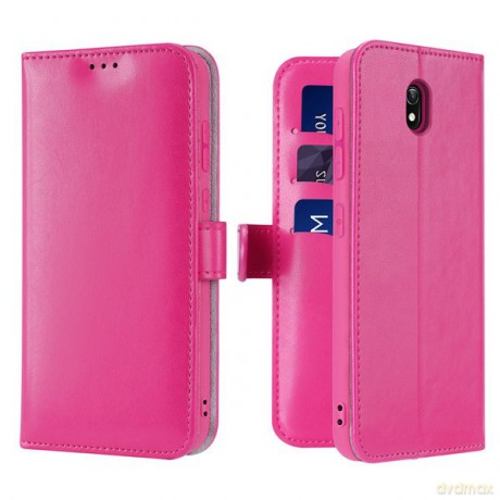 Dux Ducis Kado kabura etui portfel pokrowiec z klapką Xiaomi Redmi 8A różowy