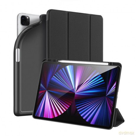 DUX DUCIS Osom żelowe etui na tablet Smart Sleep z podstawką iPad Pro 11'' 2021 czarny