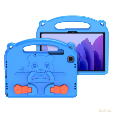 Dux Ducis Panda bezpieczne dla dzieci dziecięce miękkie etui do Samsung Galaxy Tab A7 10.4'' 2020 niebieski