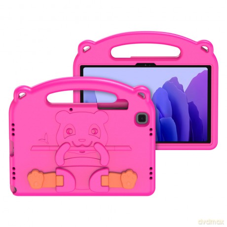 Dux Ducis Panda bezpieczne dla dzieci dziecięce miękkie etui do Samsung Galaxy Tab A7 10.4'' 2020 różowy
