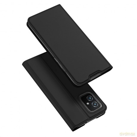 Dux Ducis Skin Pro kabura etui pokrowiec z klapką Asus Zenfone 8 czarny