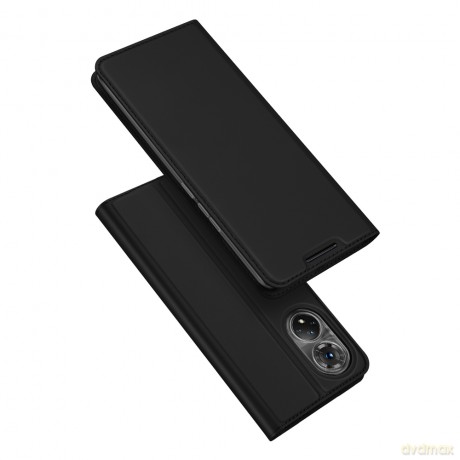 Dux Ducis Skin Pro kabura etui pokrowiec z klapką Honor 50 czarny