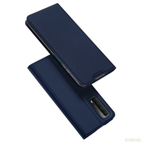 DUX DUCIS Skin Pro kabura etui pokrowiec z klapką Huawei P Smart 2021 niebieski