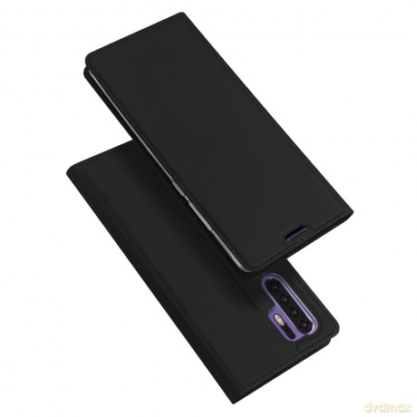 DUX DUCIS Skin Pro kabura etui pokrowiec z klapką Huawei P30 Pro czarny
