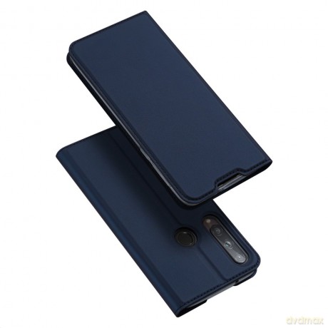 DUX DUCIS Skin Pro kabura etui pokrowiec z klapką Huawei P40 Lite E niebieski