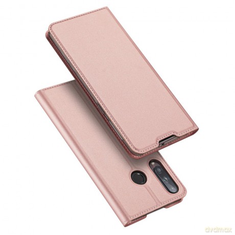 DUX DUCIS Skin Pro kabura etui pokrowiec z klapką Huawei P40 Lite E różowy
