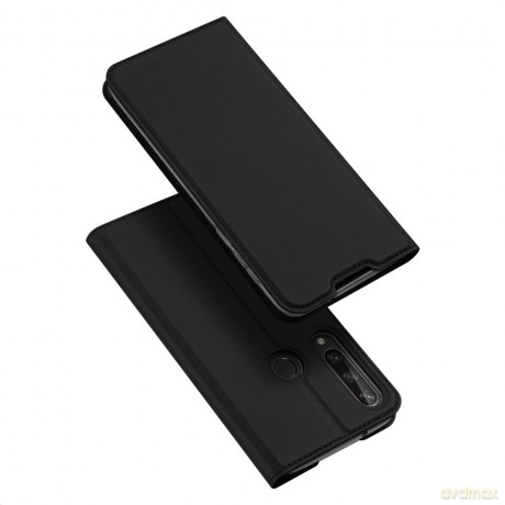DUX DUCIS Skin Pro kabura etui pokrowiec z klapką Huawei Y6p czarny