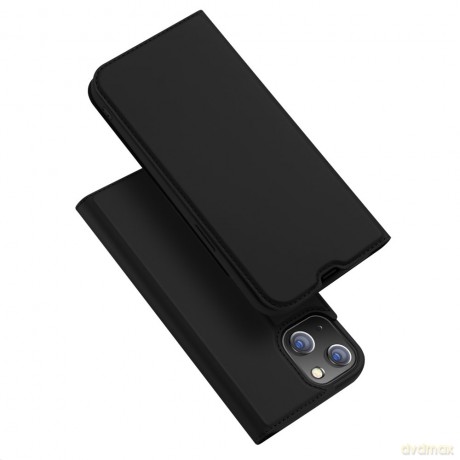Dux Ducis Skin Pro kabura etui pokrowiec z klapką iPhone 13 mini czarny