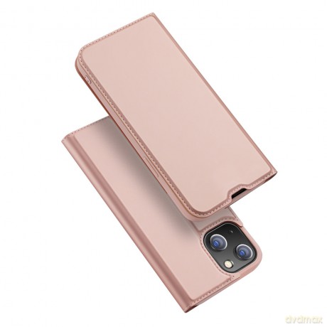 Dux Ducis Skin Pro kabura etui pokrowiec z klapką iPhone 13 mini różowy