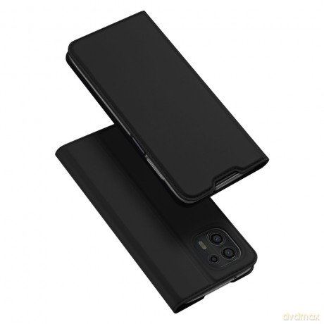 Dux Ducis Skin Pro kabura etui pokrowiec z klapką Motorola Moto Edge 20 Lite czarny