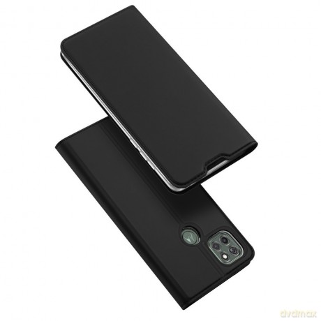 DUX DUCIS Skin Pro kabura etui pokrowiec z klapką Motorola Moto G9 Power czarny