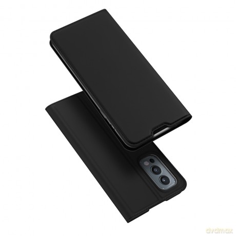 Dux Ducis Skin Pro kabura etui pokrowiec z klapką OnePlus Nord 2 5G czarny