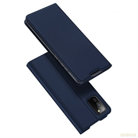 DUX DUCIS Skin Pro kabura etui pokrowiec z klapką Samsung Galaxy A02s EU niebieski