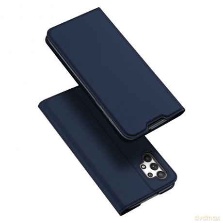 DUX DUCIS Skin Pro kabura etui pokrowiec z klapką Samsung Galaxy A32 4G niebieski