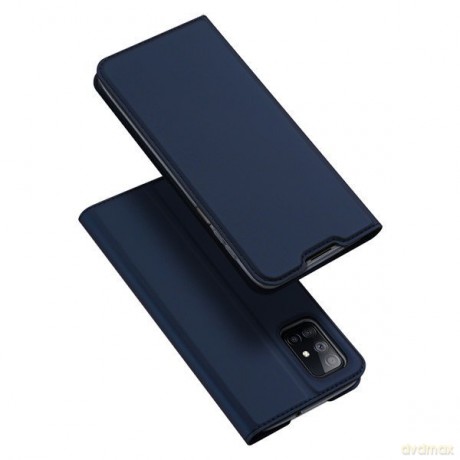 DUX DUCIS Skin Pro kabura etui pokrowiec z klapką Samsung Galaxy M51 niebieski