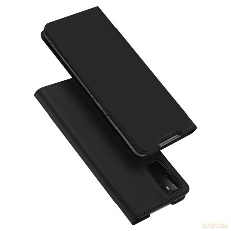 DUX DUCIS Skin Pro kabura etui pokrowiec z klapką Samsung Galaxy S20 czarny