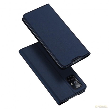 DUX DUCIS Skin Pro kabura etui pokrowiec z klapką Samsung Galaxy S20 FE 5G niebieski