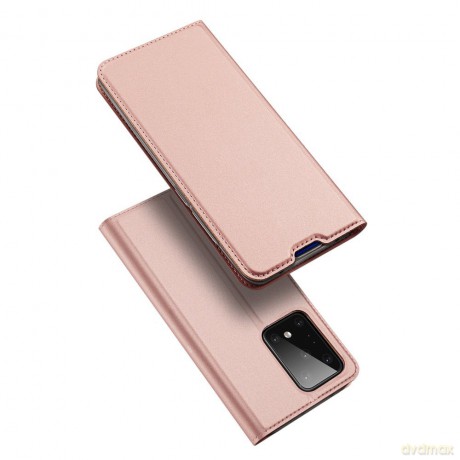 DUX DUCIS Skin Pro kabura etui pokrowiec z klapką Samsung Galaxy S20 Ultra różowy