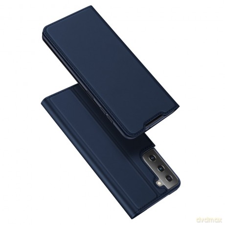 DUX DUCIS Skin Pro kabura etui pokrowiec z klapką Samsung Galaxy S21 5G niebieski