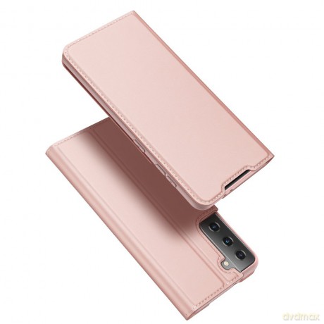 DUX DUCIS Skin Pro kabura etui pokrowiec z klapką Samsung Galaxy S21 5G różowy