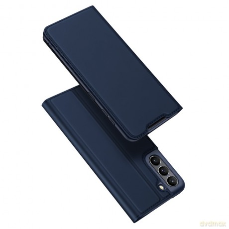 Dux Ducis Skin Pro kabura etui pokrowiec z klapką Samsung Galaxy S21 FE niebieski