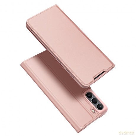 Dux Ducis Skin Pro kabura etui pokrowiec z klapką Samsung Galaxy S21 FE różowy