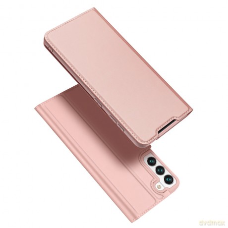 Dux Ducis Skin Pro kabura etui pokrowiec z klapką Samsung Galaxy S22 różowy