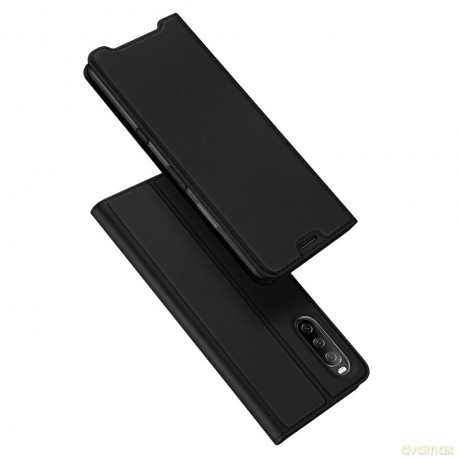 Dux Ducis Skin Pro kabura etui pokrowiec z klapką Sony Xperia 10 III czarny