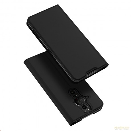 Dux Ducis Skin Pro kabura etui pokrowiec z klapką Sony Xperia Pro-I czarny