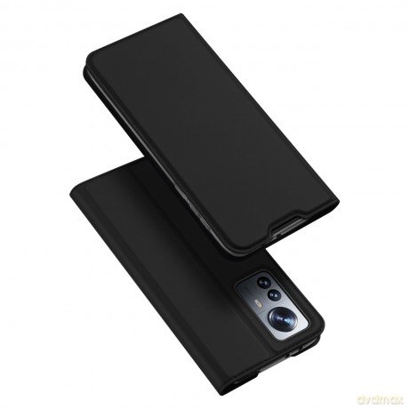 Dux Ducis Skin Pro kabura etui pokrowiec z klapką Xiaomi 12 Pro czarny