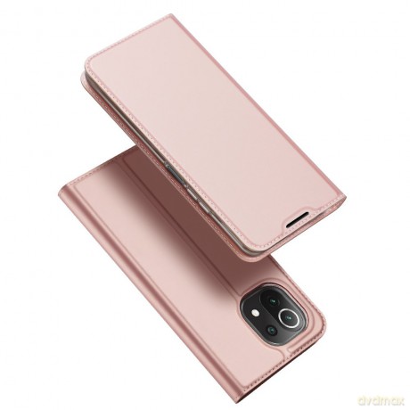 Dux Ducis Skin Pro kabura etui pokrowiec z klapką Xiaomi Mi 11 Lite 5G różowy