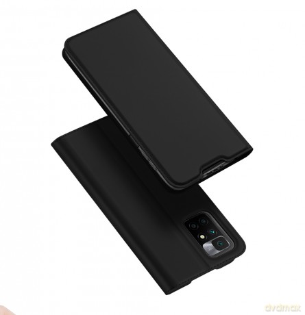 Dux Ducis Skin Pro kabura etui pokrowiec z klapką Xiaomi Redmi 10 czarny