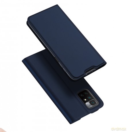 Dux Ducis Skin Pro kabura etui pokrowiec z klapką Xiaomi Redmi 10 niebieski
