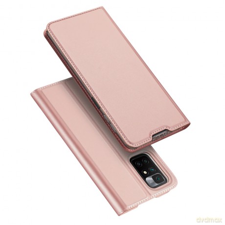 Dux Ducis Skin Pro kabura etui pokrowiec z klapką Xiaomi Redmi 10 różowy