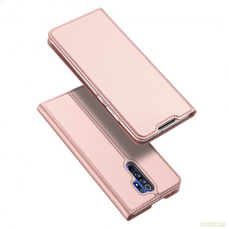 DUX DUCIS Skin Pro kabura etui pokrowiec z klapką Xiaomi Redmi 9 różowy