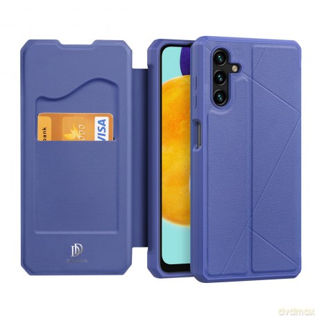 DUX DUCIS Skin X kabura etui pokrowiec z klapką Samsung Galaxy A13 5G niebieski