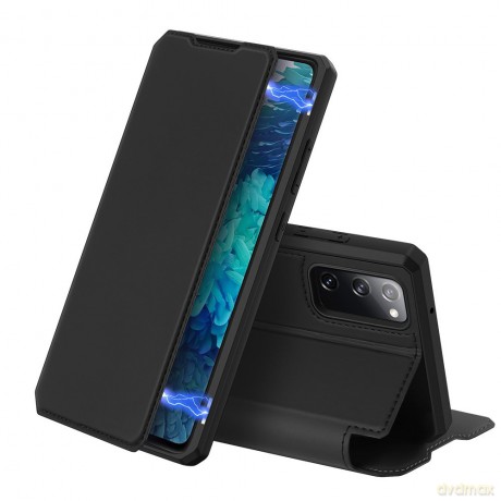DUX DUCIS Skin X kabura etui pokrowiec z klapką Samsung Galaxy S20 FE 5G czarny