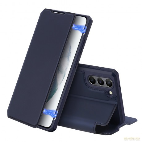 DUX DUCIS Skin X kabura etui pokrowiec z klapką Samsung Galaxy S21 FE niebieski