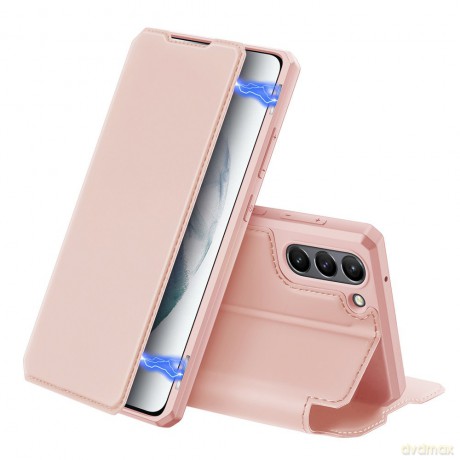 DUX DUCIS Skin X kabura etui pokrowiec z klapką Samsung Galaxy S21 FE różowy