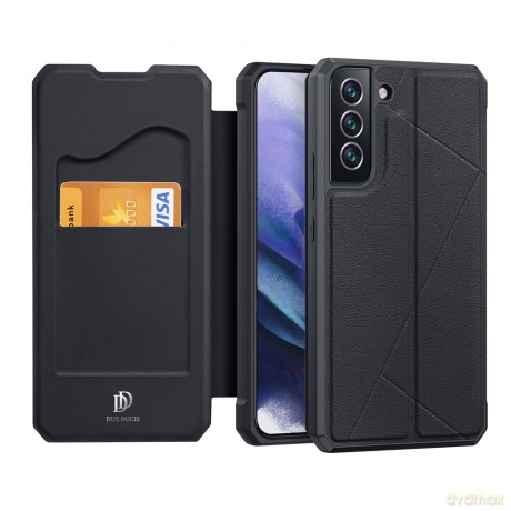 DUX DUCIS Skin X kabura etui pokrowiec z klapką Samsung Galaxy S22+ (S22 Plus) czarny