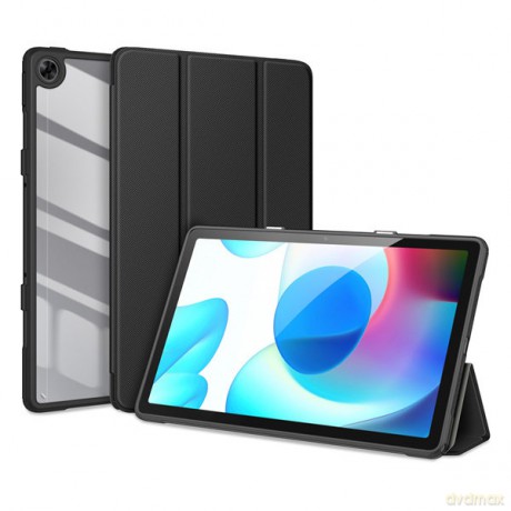 Dux Ducis Toby pancerne etui z klapką Smart Case do Realme Pad 10,4'' z uchwytem na rysik czarny