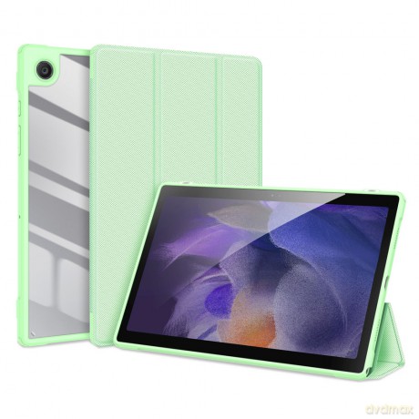 Dux Ducis Toby pancerne etui z klapką Smart Case do Samsung Galaxy Tab A8 10,5'' 2021 z uchwytem na rysik zielony