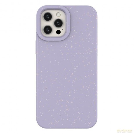 Eco Case etui do iPhone 12 mini silikonowy pokrowiec obudowa do telefonu fioletowy