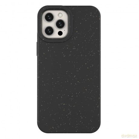 Eco Case etui do iPhone 12 Pro silikonowy pokrowiec obudowa do telefonu czarny