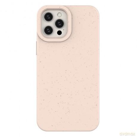 Eco Case etui do iPhone 12 silikonowy pokrowiec obudowa do telefonu różowy