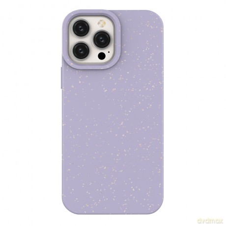 Eco Case etui do iPhone 13 Pro Max silikonowy pokrowiec obudowa do telefonu fioletowy